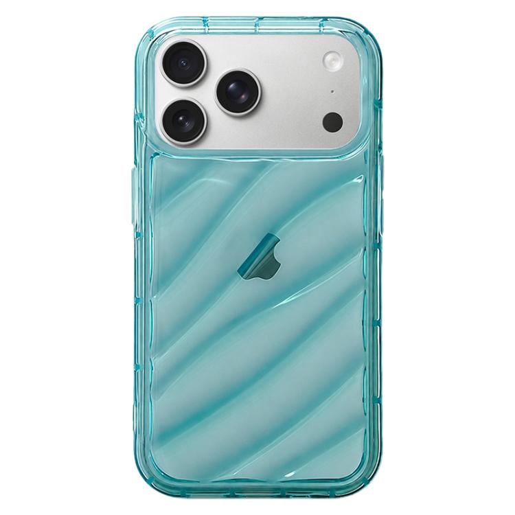 For iPhone 18 Pro Max Waves TPU Phone Case(Blue)