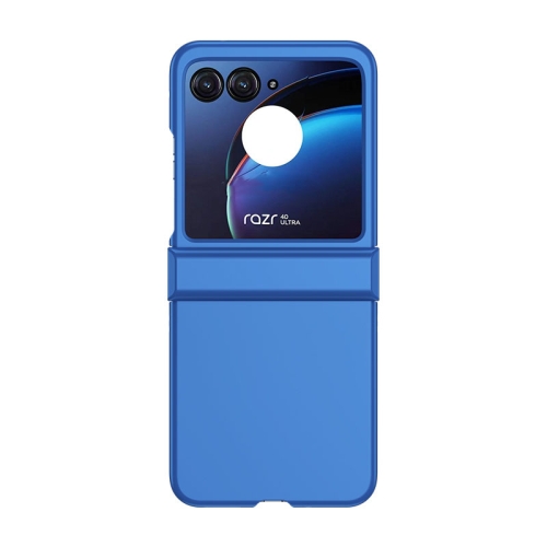 

For Motorola Razr 40 Ultra / Razr 2023 3 in 1 Skin Feel PC Phone Case(Klein Blue)