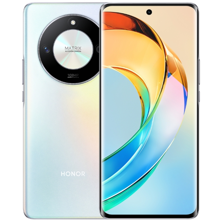 

Honor X50 5G, 108MP Camera, 6.78 inch MagicOS 7.1.1 Snapdragon 6 Gen1 Octa Core up to 2.2GHz, Network: 5G, OTG, Not Support Google Play, Memory:12GB+256GB(Silver)