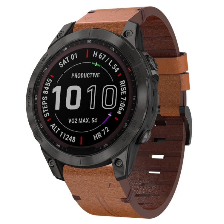 GARMIN Fenix 7 Pro ブラウンレザー