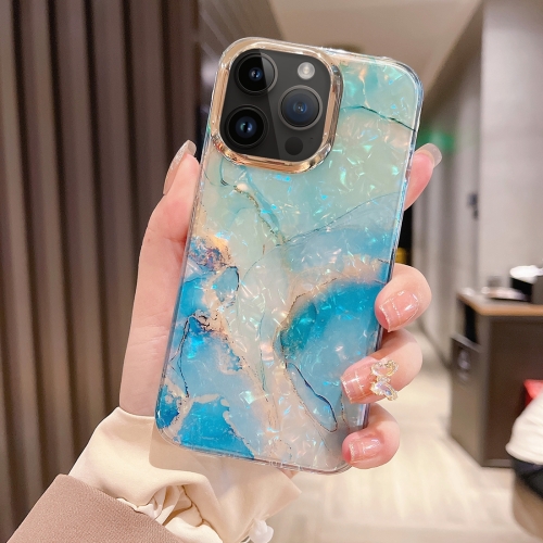 

For iPhone 14 Pro Max Colorful Crystal Ripple TPU Phone Case(Green)