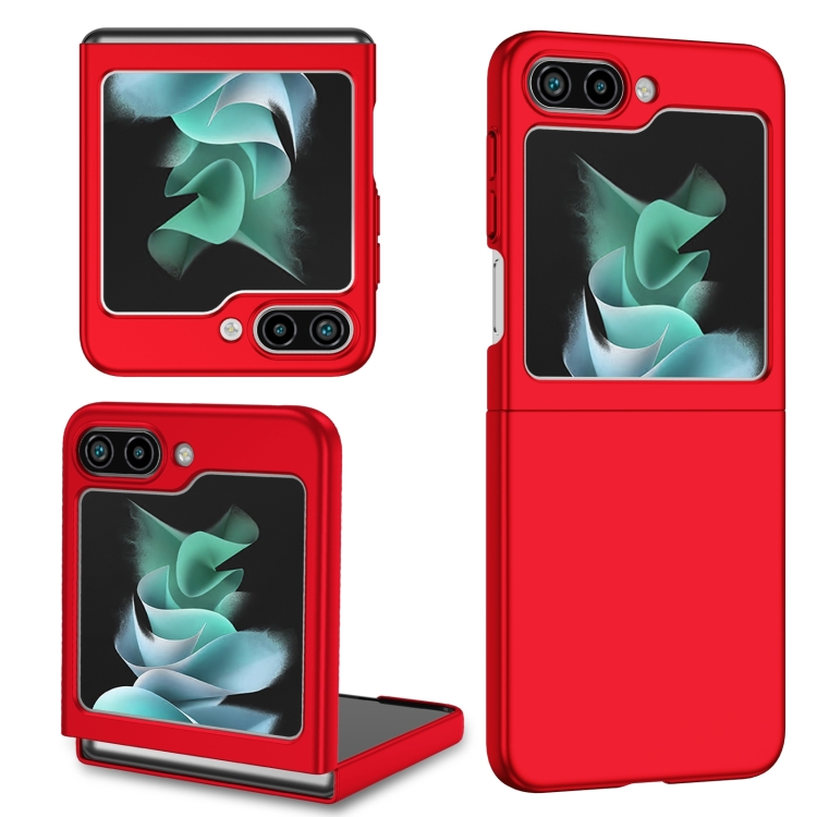 

For Samsung Galaxy Z Flip6 5G Armor Foldable Phone Case(Red)