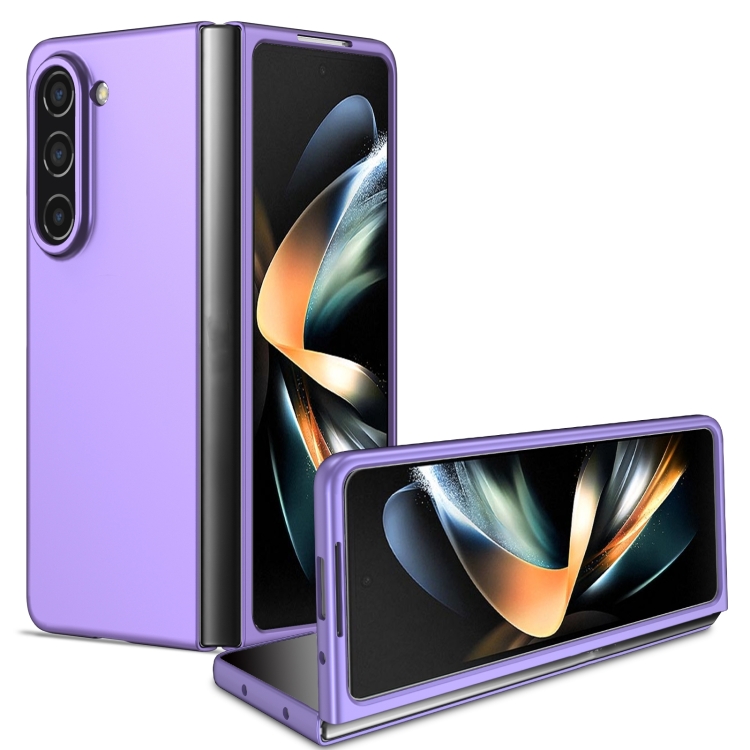 

For Samsung Galaxy Z Fold6 5G Armor Foldable Phone Case(Purple)