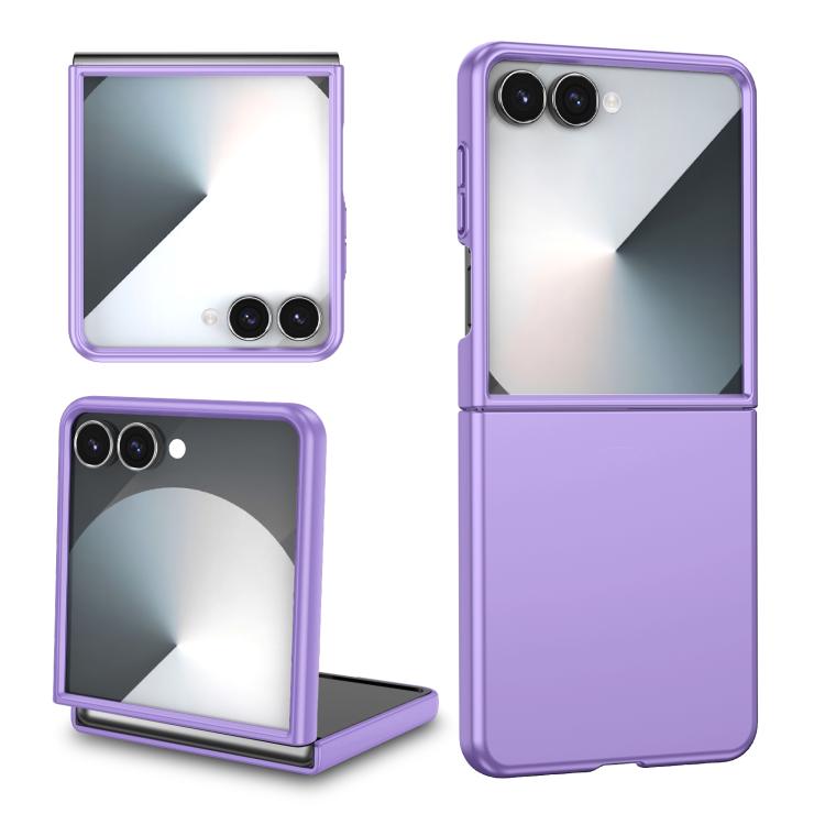 

For Samsung Galaxy Z Flip7 5G Armor Foldable Phone Case(Purple)