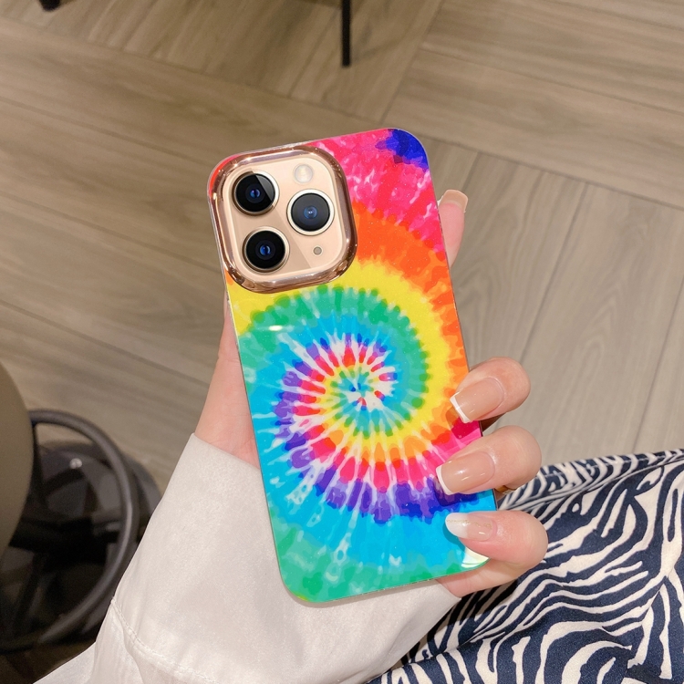 

For iPhone 11 Pro Max Colorful Shell Texture Marble PC + TPU Phone Case(Colorful)