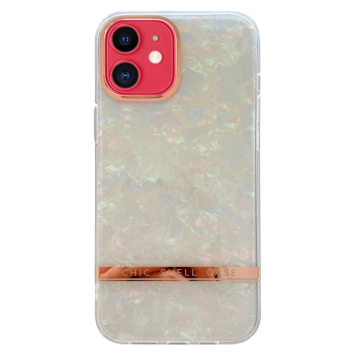 

For iPhone 11 Electroplating Shell Texture TPU Phone Case(Colorful)