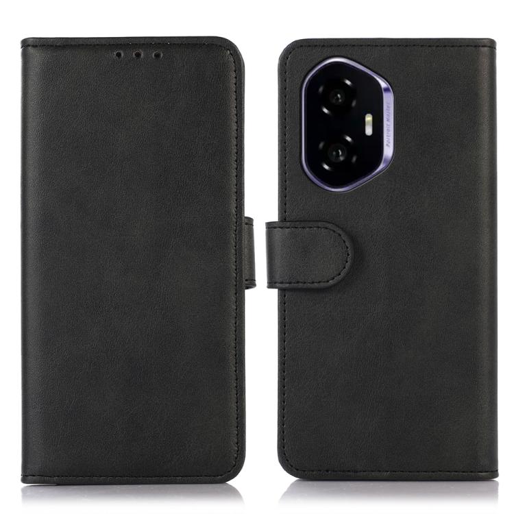 

For Honor 400 Cow Texture Leather Phone Case(Black)