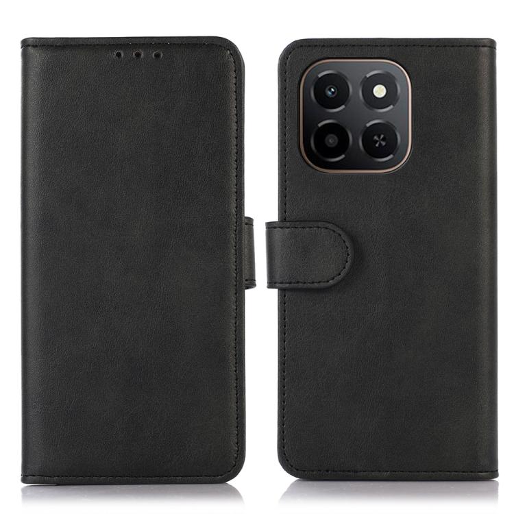 

For Honor X6c 4G Cow Texture Leather Phone Case(Black)