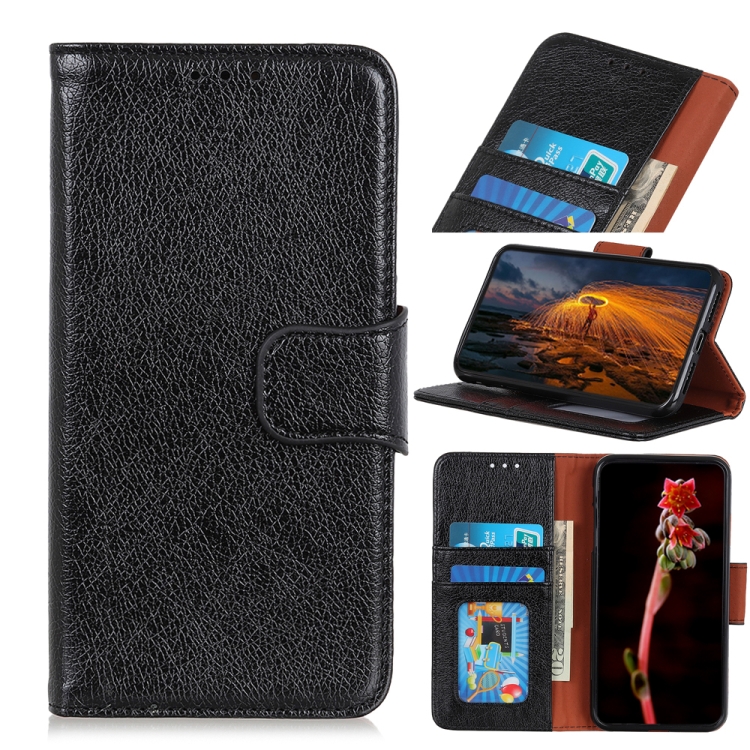 

For Honor X9b Nappa Texture Flip Leather Phone Case(Black)