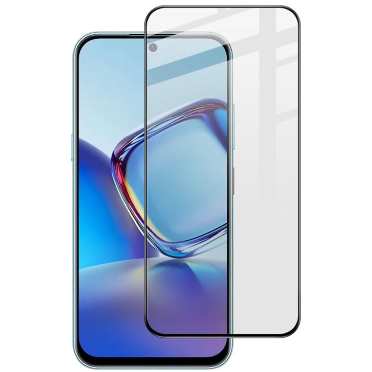

For ZTE nubia V80 Design imak 9H Surface Hardness Full Screen Tempered Glass Film Pro+ Series
