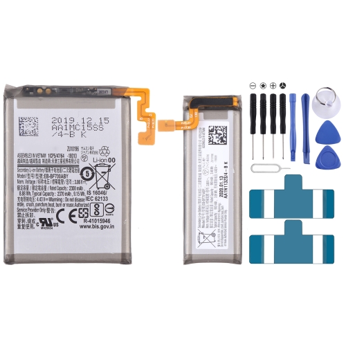 EB-BF700ABY EB-BF701ABY 2300mAh Battery Replacement For Samsung Galaxy Z Flip F700 for samsung galaxy buds2 pro battery replacement eb br510aby 500mah