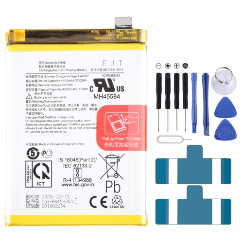 BLP845 4500mAh Battery Replacement For OnePlus Nord CE 5G EB2101 EB2103 for samsung galaxy buds2 pro battery replacement eb br510aby 500mah