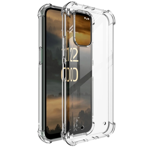 

For Nokia XR21 5G imak Shockproof Airbag TPU Phone Case(Transparent)