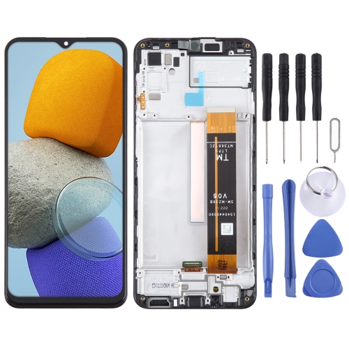 

For Samsung Galaxy M23 SM-M236B Original LCD Screen Digitizer Full Assembly with Frame