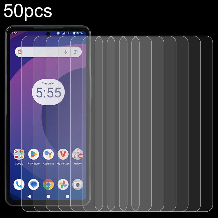 For Orbic Trophy 5G Verizon 50pcs 0.26mm 9H 2.5D Tempered Glass Film