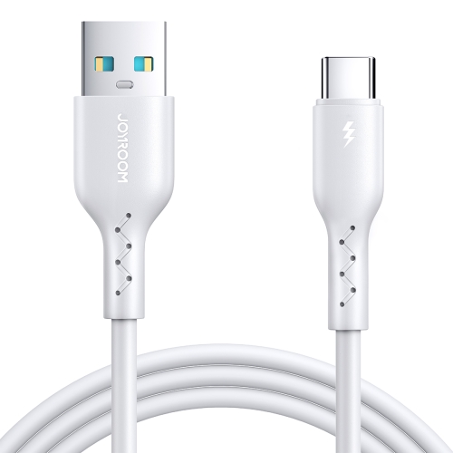 

JOYROOM SA26-AC3 Flash Charge Series 3A USB to USB-C / Type-C Fast Charging Data Cable, Cable Length:3m(White)