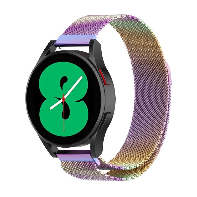 

For Huawei Watch 4 / 4 Pro Milan Magnetic Metal Watch Band(Colorful)
