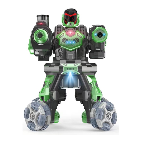 

JJR/C R26 2.4G Remote Control Smart Battle Spray Robot, Specification:Single Control(Green)