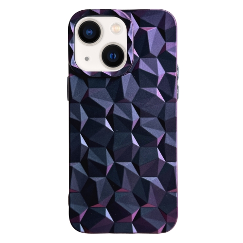 

For iPhone 13 Honeycomb Edged TPU Phone Case(Purple)