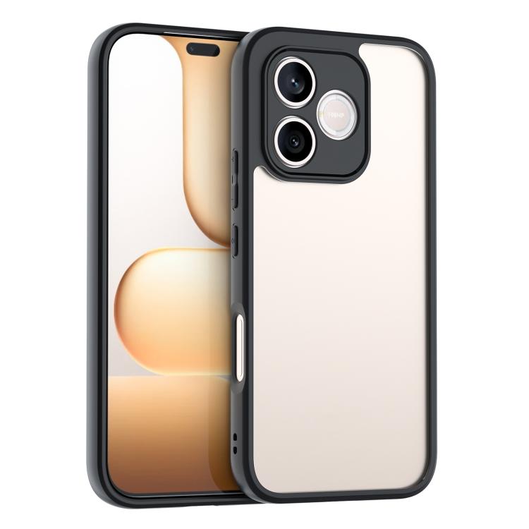 

For Honor 600 Lite Global Frosted TPU + Transparent PC Phone Case(Transparent)