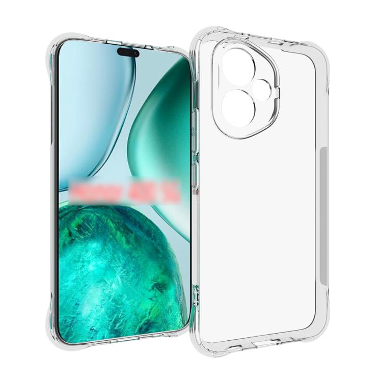 

For Honor 400 Shockproof Non-slip Thickening TPU Phone Case(Transparent)
