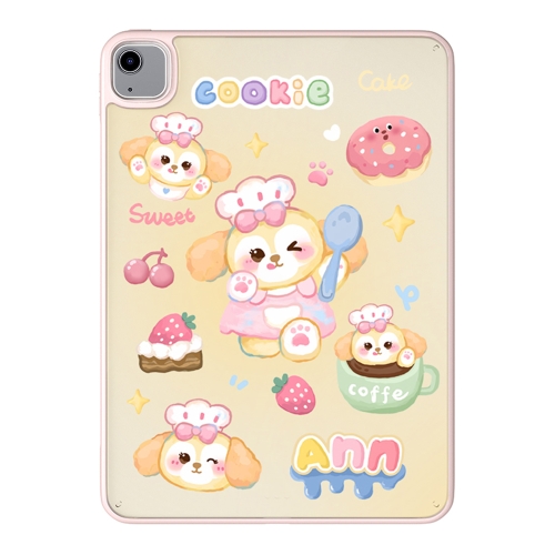 

For iPad 10th Gen 10.9 2022 Painted Acrylic Tablet Case(Butter Cookies)