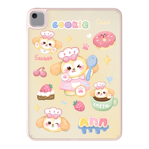 

For iPad 10.2 2021 / 2020 / 10.5 Painted Acrylic Tablet Case(Butter Cookies)