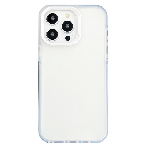 For iPhone 14 Pro 2 in 1 Frosted TPU Phone Case(Transparent)