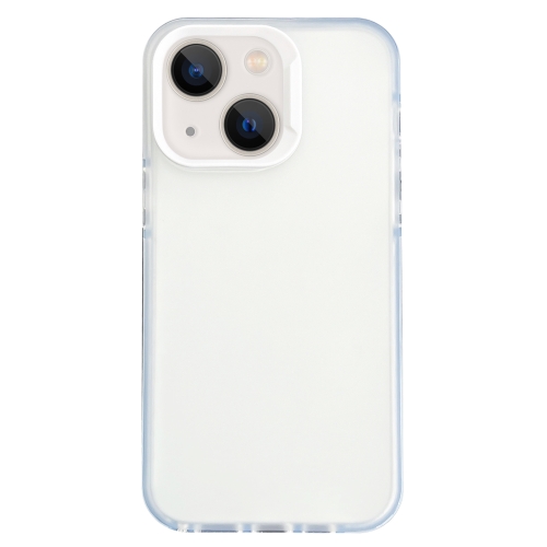 For iPhone 14 2 in 1 Frosted TPU Phone Case(Transparent)