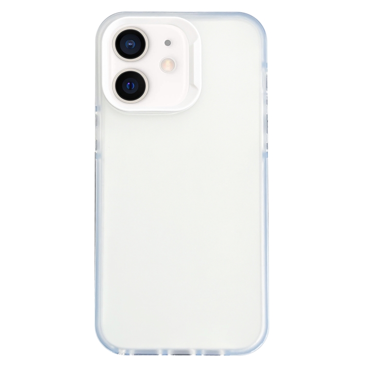 

For iPhone 12 mini 2 in 1 Frosted TPU Phone Case(Transparent)