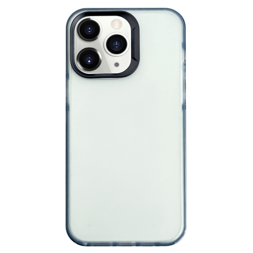 

For iPhone 11 Pro Max 2 in 1 Frosted TPU Phone Case(Transparent Black)