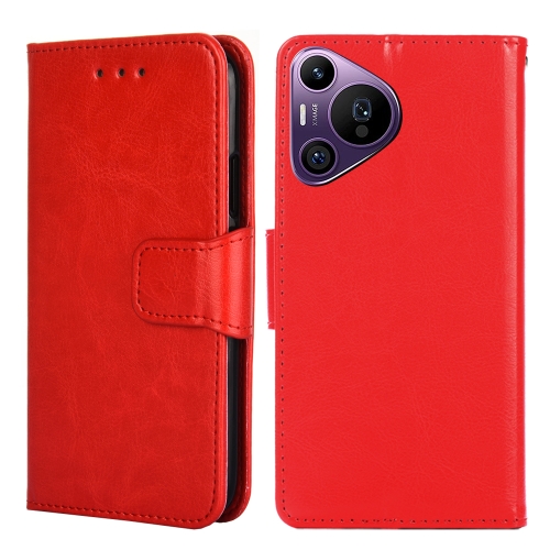 

For Huawei Pura 70 Pro / 70 Pro+ 5G Crystal Texture Leather Phone Case(Red)