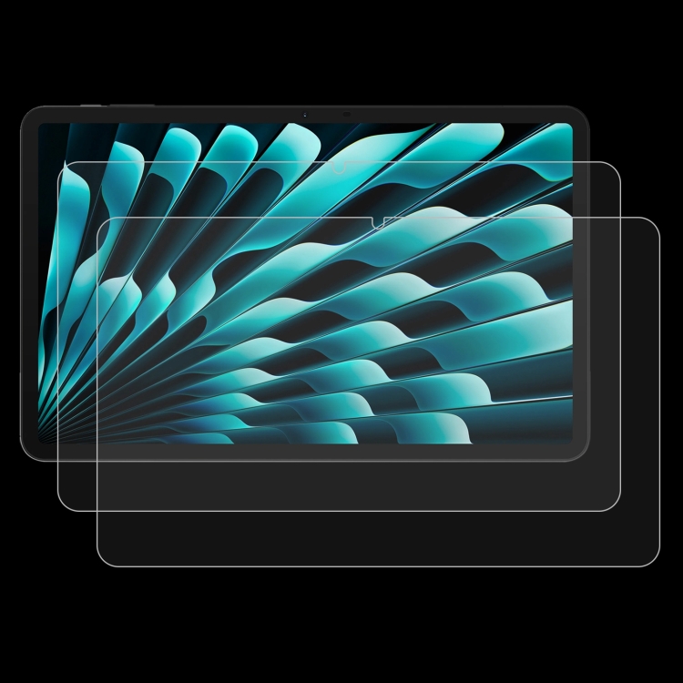 

For Doogee T40 Pro 12 inch 2pcs 9H 0.3mm Explosion-proof Tempered Glass Film