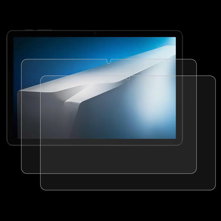 

For Doogee Tab A9 Plus 11 inch / E3 2pcs 9H 0.3mm Explosion-proof Tempered Glass Film