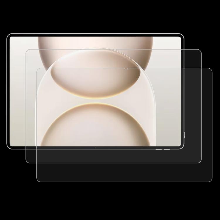 

For Honor MagicPad 3 Pro 12.3 inch 2026 2pcs 9H 0.3mm Explosion-proof Tempered Glass Film