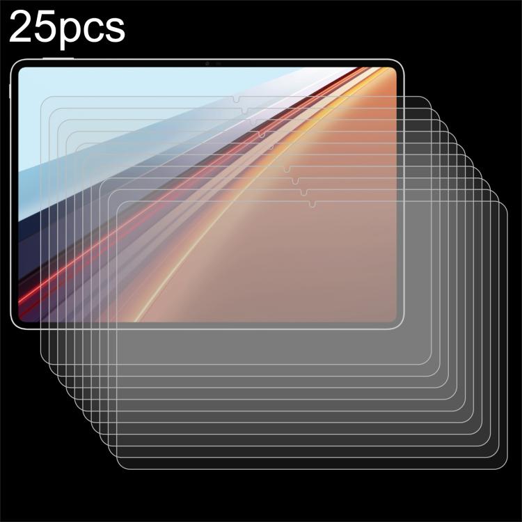 

For Honor Pad GT2 Pro 12.5 25pcs 9H 0.3mm Explosion-proof Tempered Glass Film