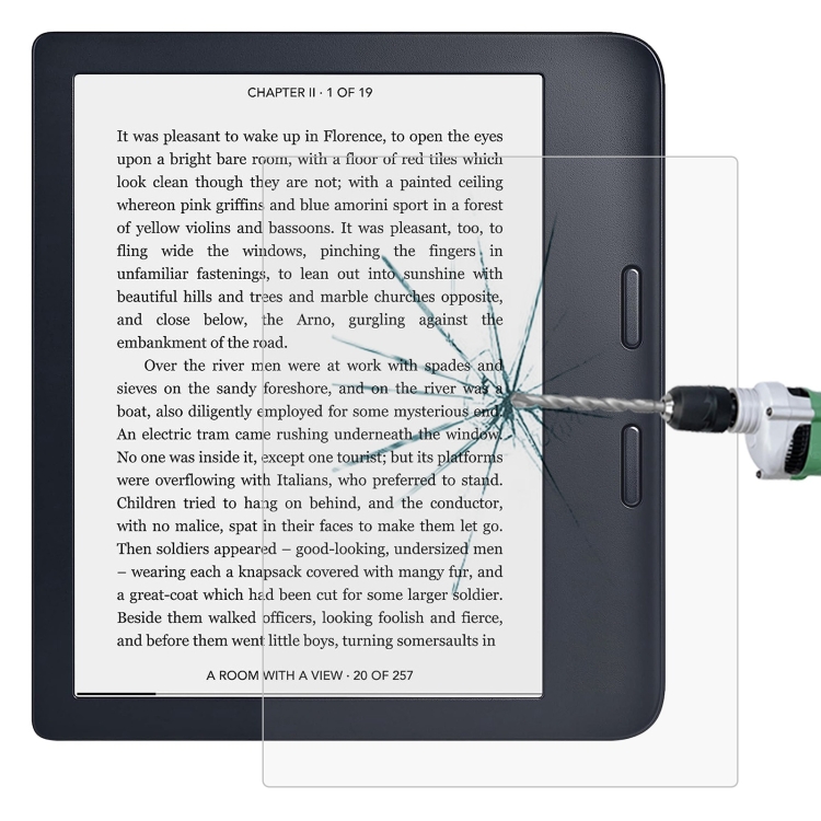 

For Kobo Libra 2 9H 0.3mm Explosion-proof Tempered Glass Film