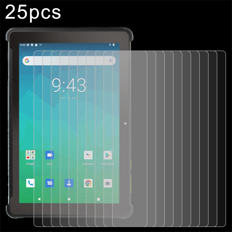

For Orbic Tab 10R 4G 25pcs 9H 0.3mm Explosion-proof Tempered Glass Film