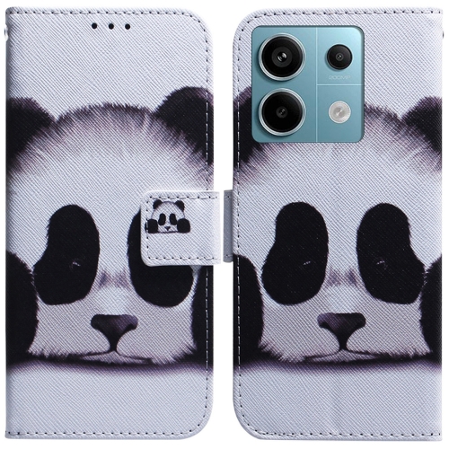 

For Xiaomi Redmi Note 13 Pro 5G Coloured Drawing Flip Leather Phone Case(Panda)