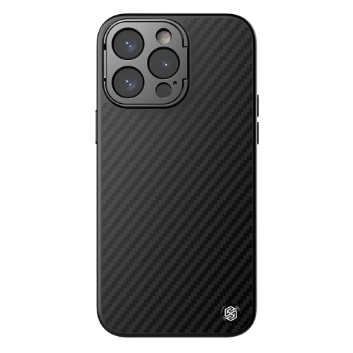 

For iPhone 14 Pro NILLKIN Aramid Fiber MagSafe Magnetic Phone Case(Black)