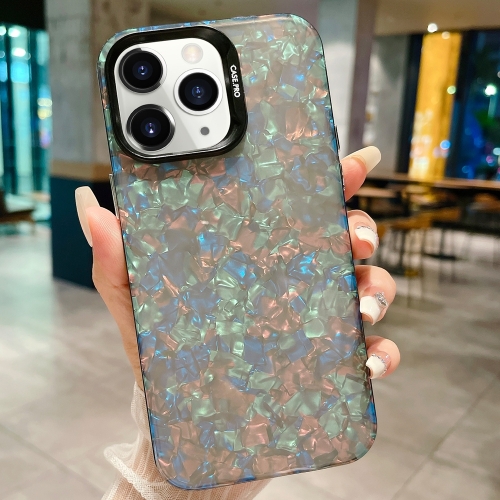 

For iPhone 11 Pro IMD Shell Texture TPU + Acrylic Phone Case(Black)