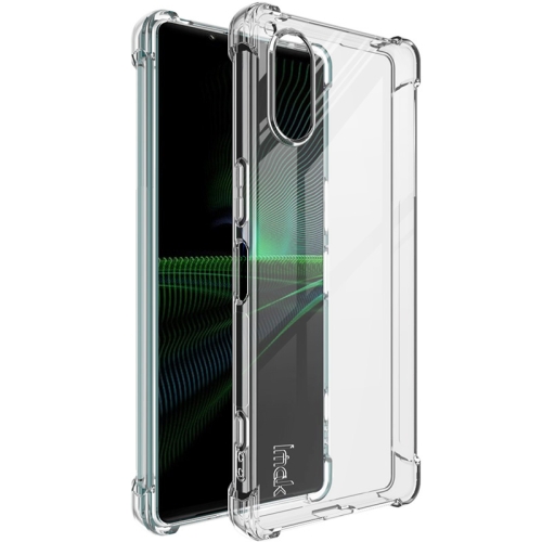 

For Sony Xperia 5 V imak Shockproof Airbag TPU Phone Case(Transparent)