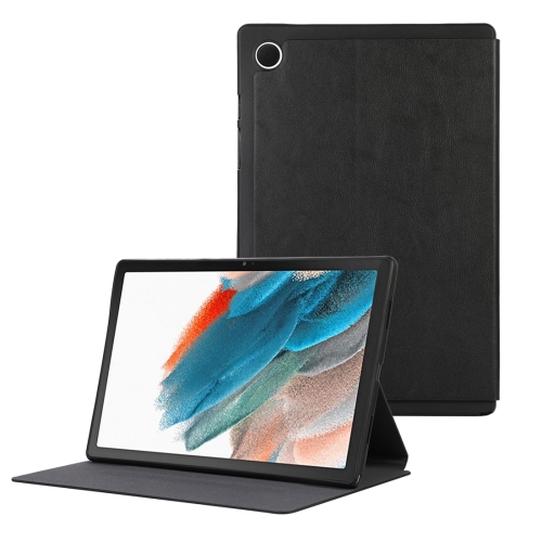 

For Samsung Galaxy Tab A8 TPU Flip Tablet Protective Leather Case(Black)