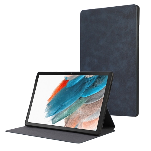 

For Samsung Galaxy Tab A8 TPU Flip Tablet Protective Leather Case(Dark Blue)