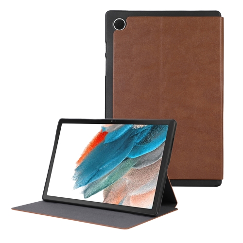 

For Samsung Galaxy Tab A8 TPU Flip Tablet Protective Leather Case(Brown)