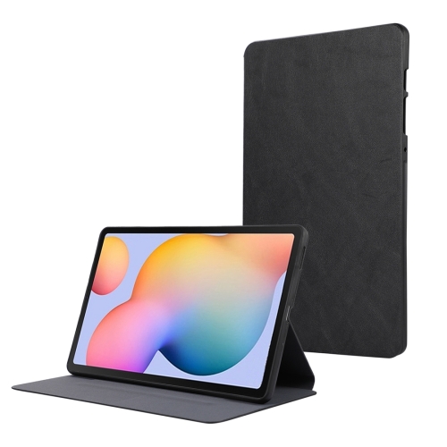

For Samsung Galaxy Tab S6 Lite P610 TPU Flip Tablet Protective Leather Case(Black)