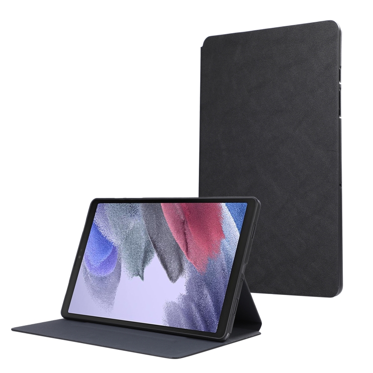 

For Samsung Galaxy Tab A9+ TPU Flip Tablet Protective Leather Case(Black)