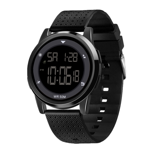 

SPOVAN S100 Men Outdoor Multifunctional Waterproof Electronic Watch(Black)