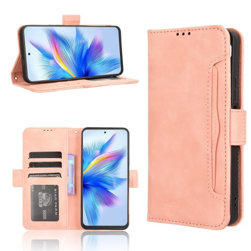 

For Blackview Shark 9 Skin Feel Calf Texture Card Slots Leather Phone Case(Pink)