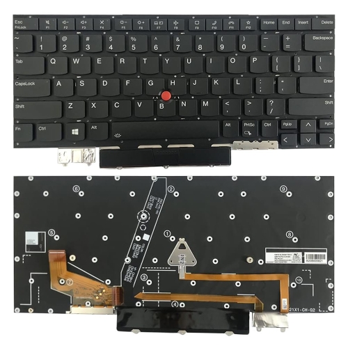 

For Lenovo Thinkpad X1C / X1 Carbon 2021 US Version Laptop Backlight Keyboard